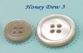 Honey Dew Pearl Suit Buttons