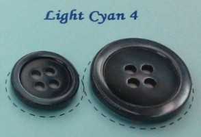 Light Cyan Pearl Suit Buttons
