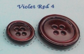 Violet Red Pearl Suit Buttons