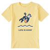 Life is Good Kids Jake Cannonball Short Sleeve Crusher Tee