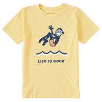 Life is Good Kids Jake Cannonball Short Sleeve Crusher Tee