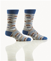 Men's Moustache Socks