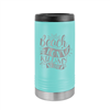 Viv & Lou Beach Vibe Slim Can Coozie