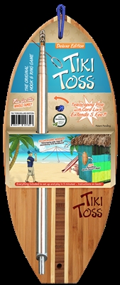 Deluxe Tiki Toss with Pole<BR>The Classic Hook & Ring Game