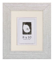 Farmhouse Barnwood White Frame