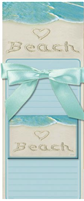 Magnetic Memo Note Pad Beach Sand