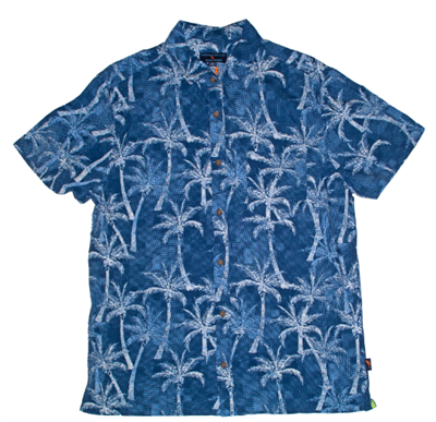 Margaritaville Tropical Shirt Palm Tree Dot