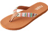 Flojos Women's Juno Weave Multi Flip Flops