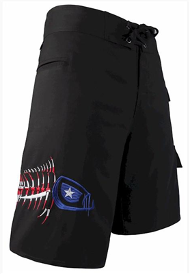 Tormenter Waterman Board Short in Patriotic <BR>5 Pockets