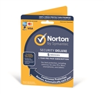 Norton Security Deluxe 2023 - 1 User, 5 Devices, 12 Months Licence Card (PC/Mac)