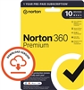 Norton 360 Premium 2023 - 10 Devices 1 Year Subscription PC/Mac/iOS/Android Download