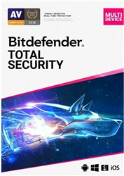 Bitdefender Total Security 2024 10 Multi Device Plus Unlimited VPN PC Mac Download