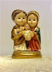 Holy family statue