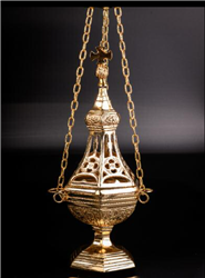 Brass Thurible, Height 31cm
