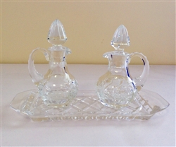 Crystal cruet sets