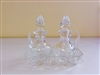 Crystal cruet sets