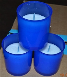 Blue 24hr Devotional Candle 192