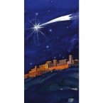 Advent Star of Bethlehem Banner 1.2m x 0.5m (SMALL NO 16)
