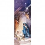 Christmas Baby Jesus Banner 1.2m x 0.5m (SMALL NO 9)