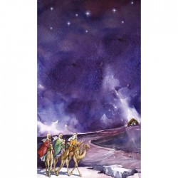 Advent 3 Kings & Stable Banner 3.3m x 1.2m
