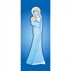 Madonna & Child Banner 1.2m x 0.5m