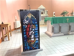 St. Colmcille Feast Day June 9th Banner (Lectern 0.5mx1.2m)