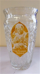 Engraved  vase (Pope Francisâ€™s)