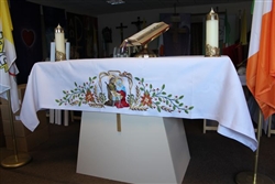 Christmas Holy Family Altar Cloth