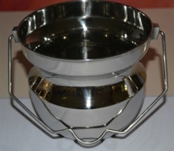 Holy Water Bucket in Brass/Silver