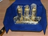 Holy Triple Oil Bottles & Case with Tray