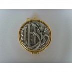54mm Pyx with Silver Pewter IHS