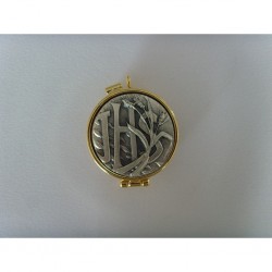 40mm Pyx with Silver Pewter IHS