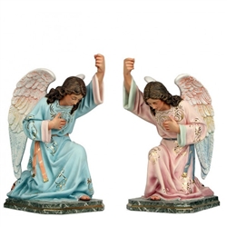Kneeling Angel Candleabras