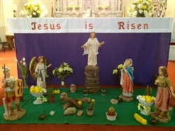 Easter Garden Scene