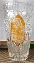Engraved vase (Mother and child)
