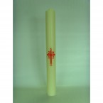 (NO 5) 28x3inch Paschal Candle with Transfer