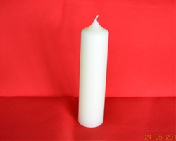 6x2&#44;3/8inch/60mmx16cm Ivory Altar Candle (20)