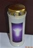 "In Life and Death we Belong to the Lord" Memorial Candle