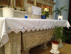 Blue Mary Altar Cloth