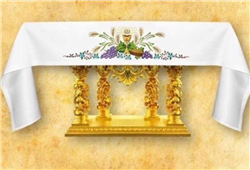 Grape and Chalice Altar Cloth