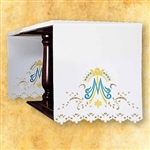 Our Lady Side Design Altar Cloth