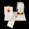 Sacred Heart and Chalice Altar Linen Set