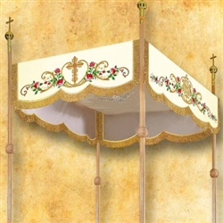 Embroidered Corpus Christi Canopy PRICE ON REQUEST