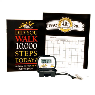 NEW-LIFESTYLES DIGI-WALKERâ„¢ Pedometer 10,000 Steps System