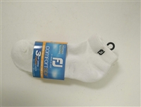 Footjoy Women's ComfortSof Sport Socks (3 pack), White