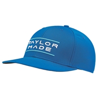 TaylorMade Stretch Flatbill Made Hat, Royal