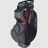 Sun Mountain C-130 Cart Bag, Black/Rush Red