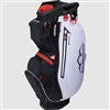 Sun Mountain Sync Cart Bag, Black/White/Red