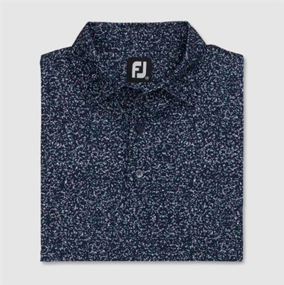 Footjoy Granite Print, Navy/Lavender