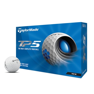 TaylorMade 2022 TP5 Custom Logo Golf Balls